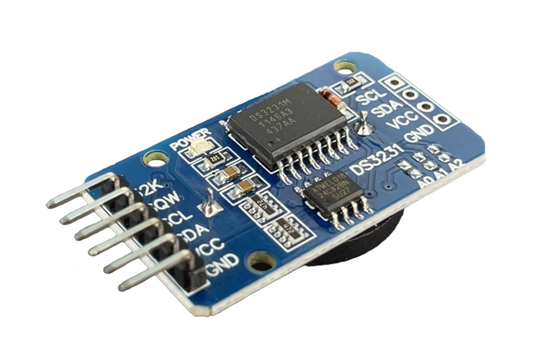 thumbnail image 2 of DS3231 IIC Precision Real Time Clock RTC Module With CR2032 Battery - Arduino/Raspberry Pi 2 of 14